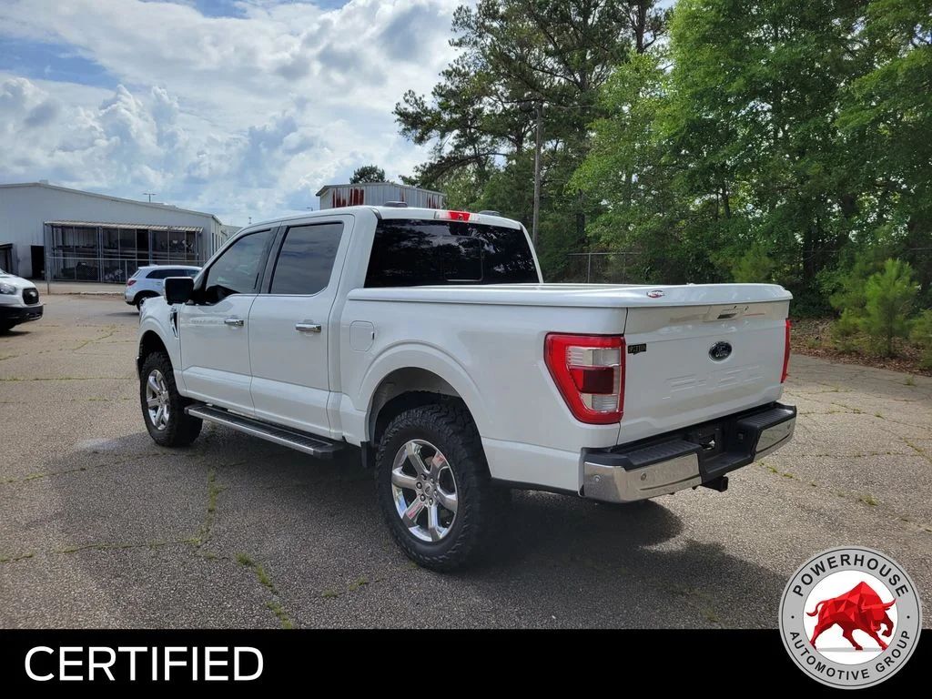 Used 2021 White Ford Lariat image 4