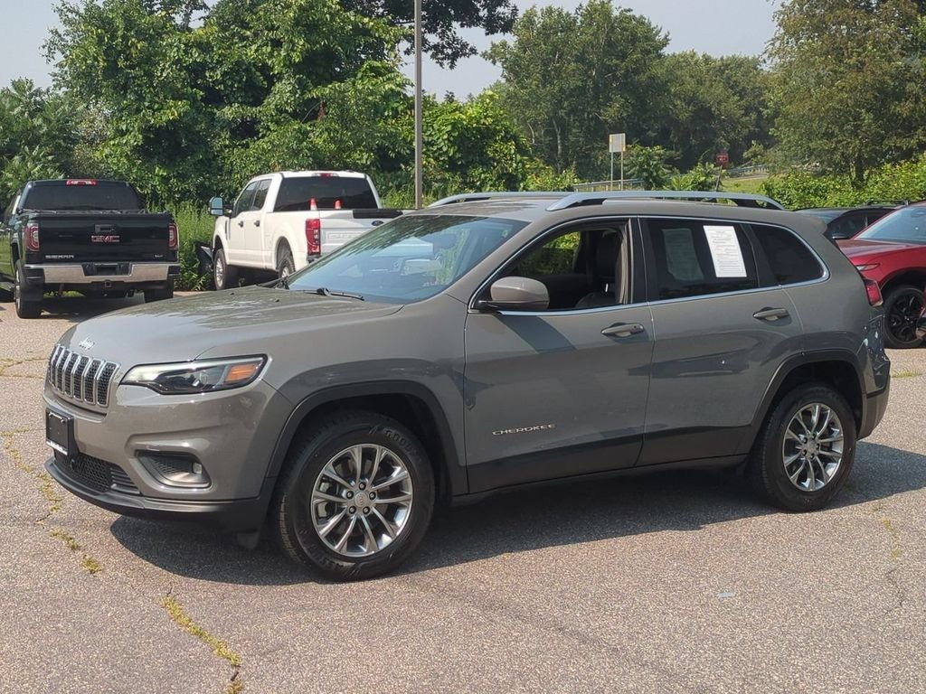 Used 2021 Jeep Cherokee Latitude Lux with VIN 1C4PJMMX8MD194933 for sale in Thomaston, CT