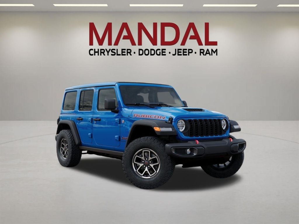 New 2026 Hydro Blue Pearl-Coat Exterior Paint Jeep Rubicon image 5