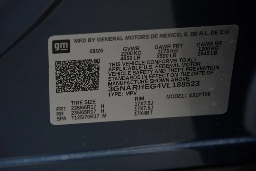 New 2027 Lakeshore Blue Metallic Chevrolet LT image 42