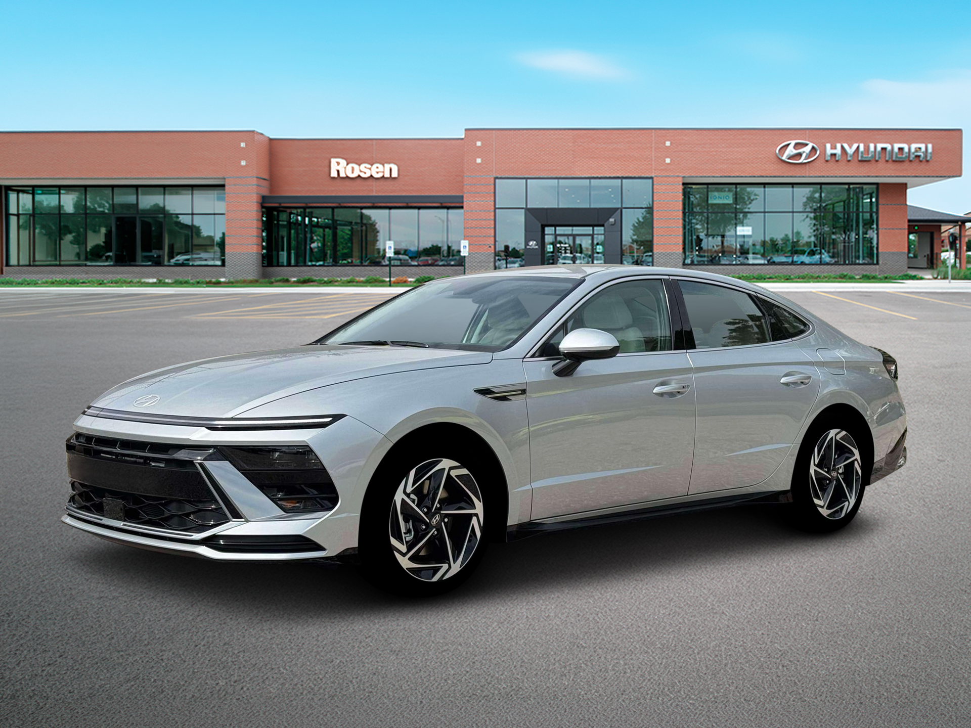New 2026 Silver Hyundai SEL Sport image 2