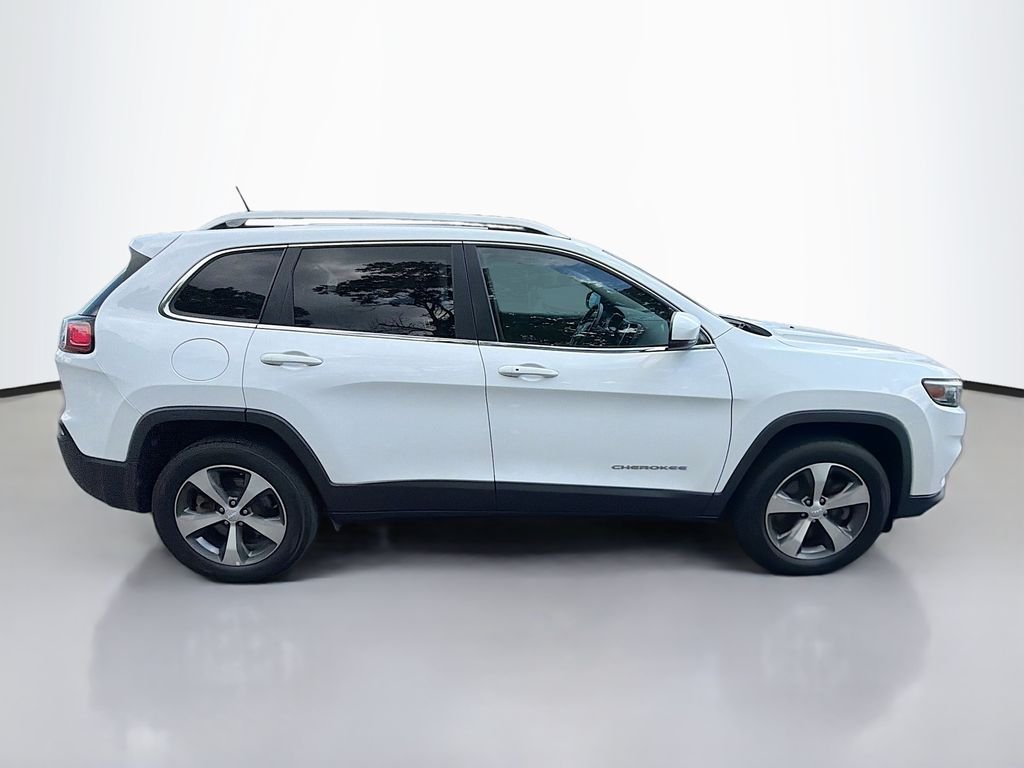 Used 2020 Bright White Clearcoat Jeep Limited image 8