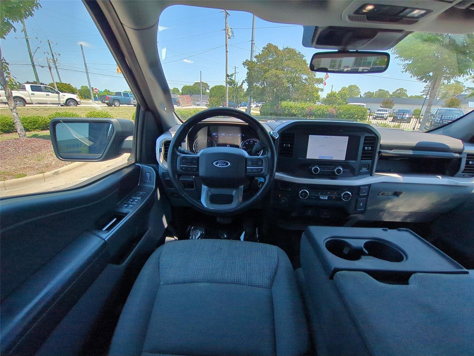 Used 2021 Antimatter Blue Ford XLT image 32
