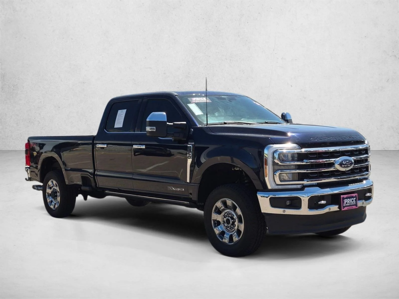 Used 2024 Antimatter Blue Metallic Ford King Ranch image 3