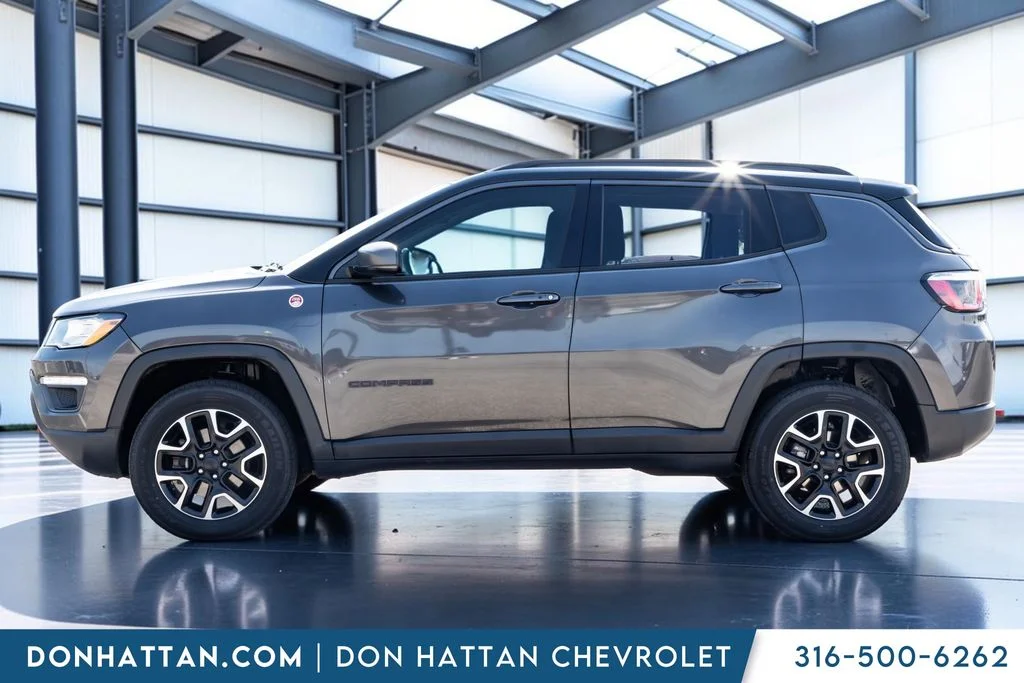 Used 2020 Jeep Compass Trailhawk with VIN 3C4NJDDB8LT123767 for sale in Augusta, KS