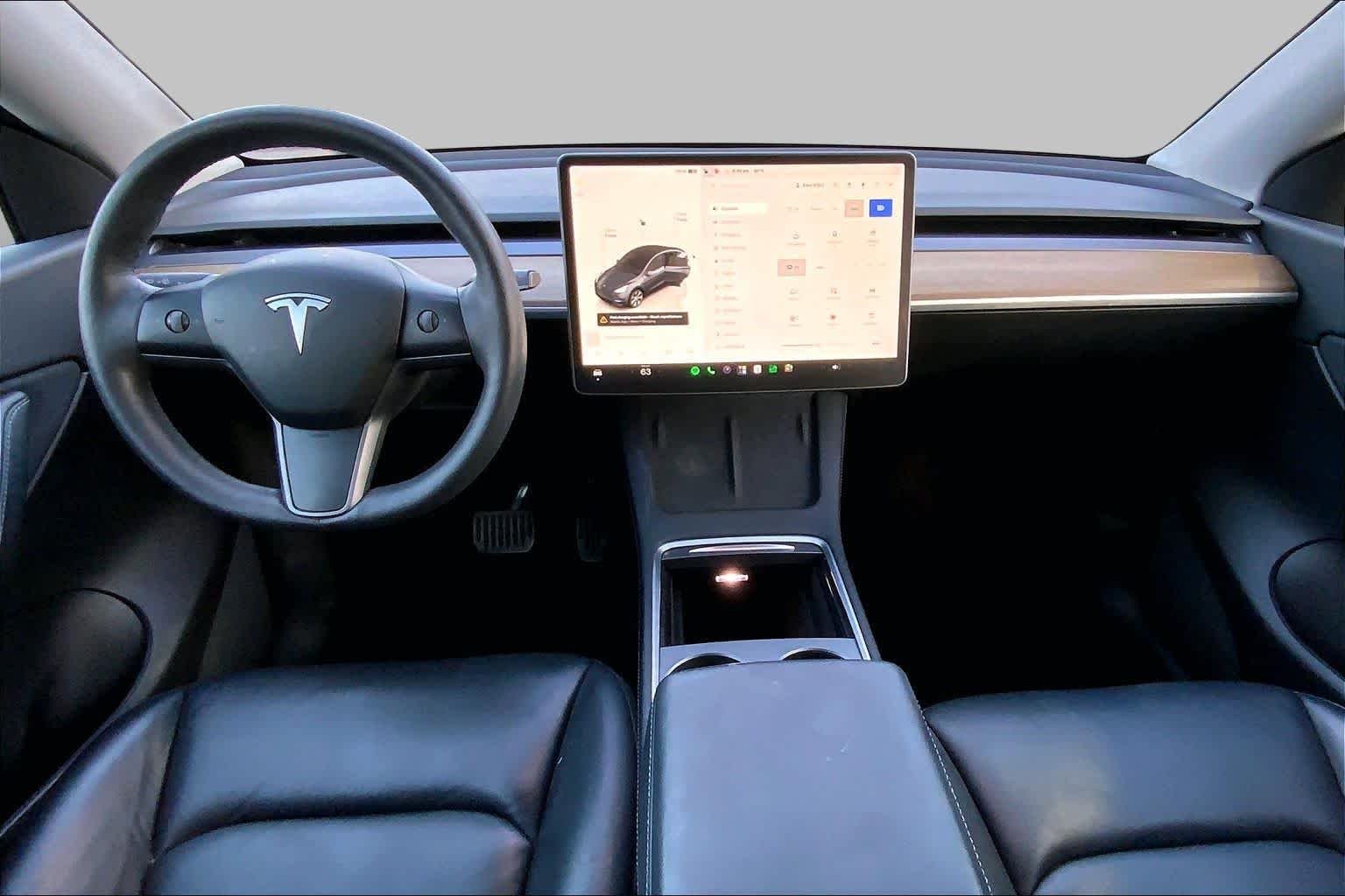Used 2022 Deep Blue Metallic Tesla Long Range image 14