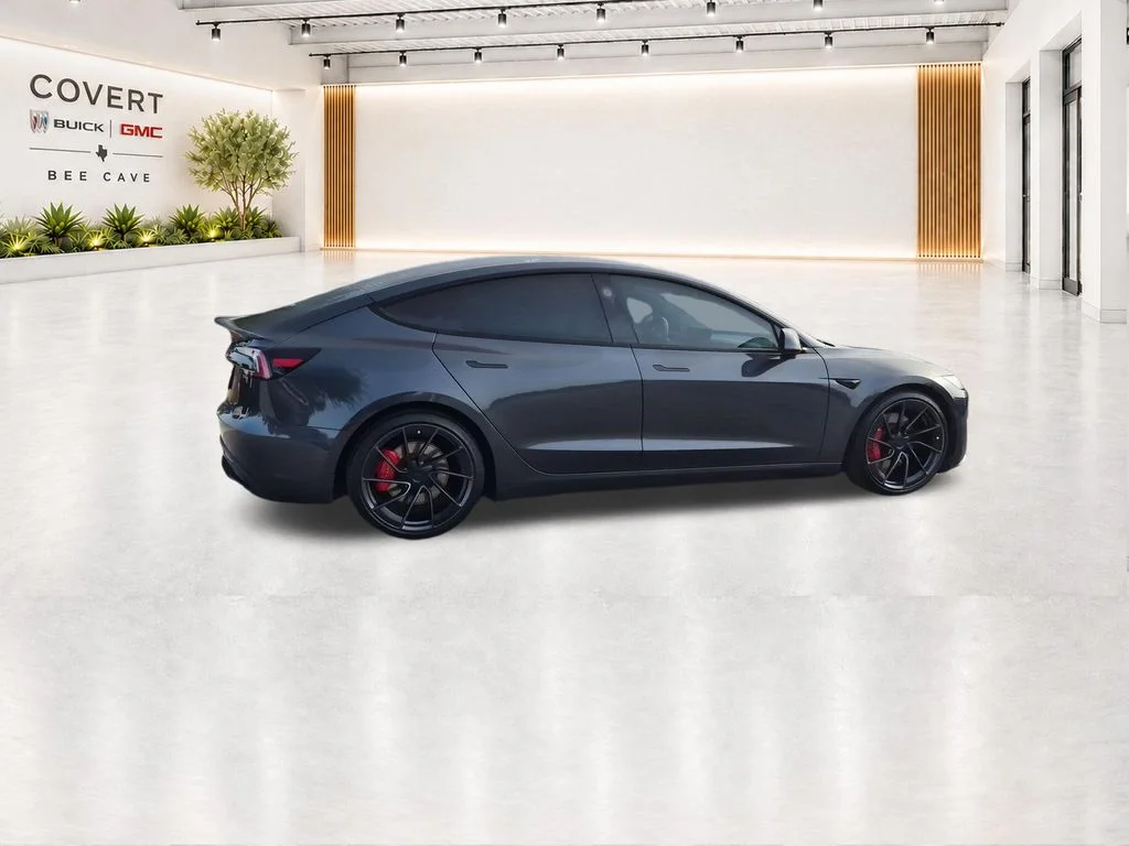 Used 2025 Gray Tesla Performance image 13