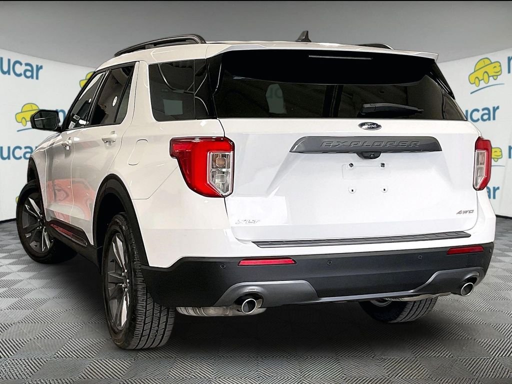 Used 2021 Oxford White Ford XLT image 4