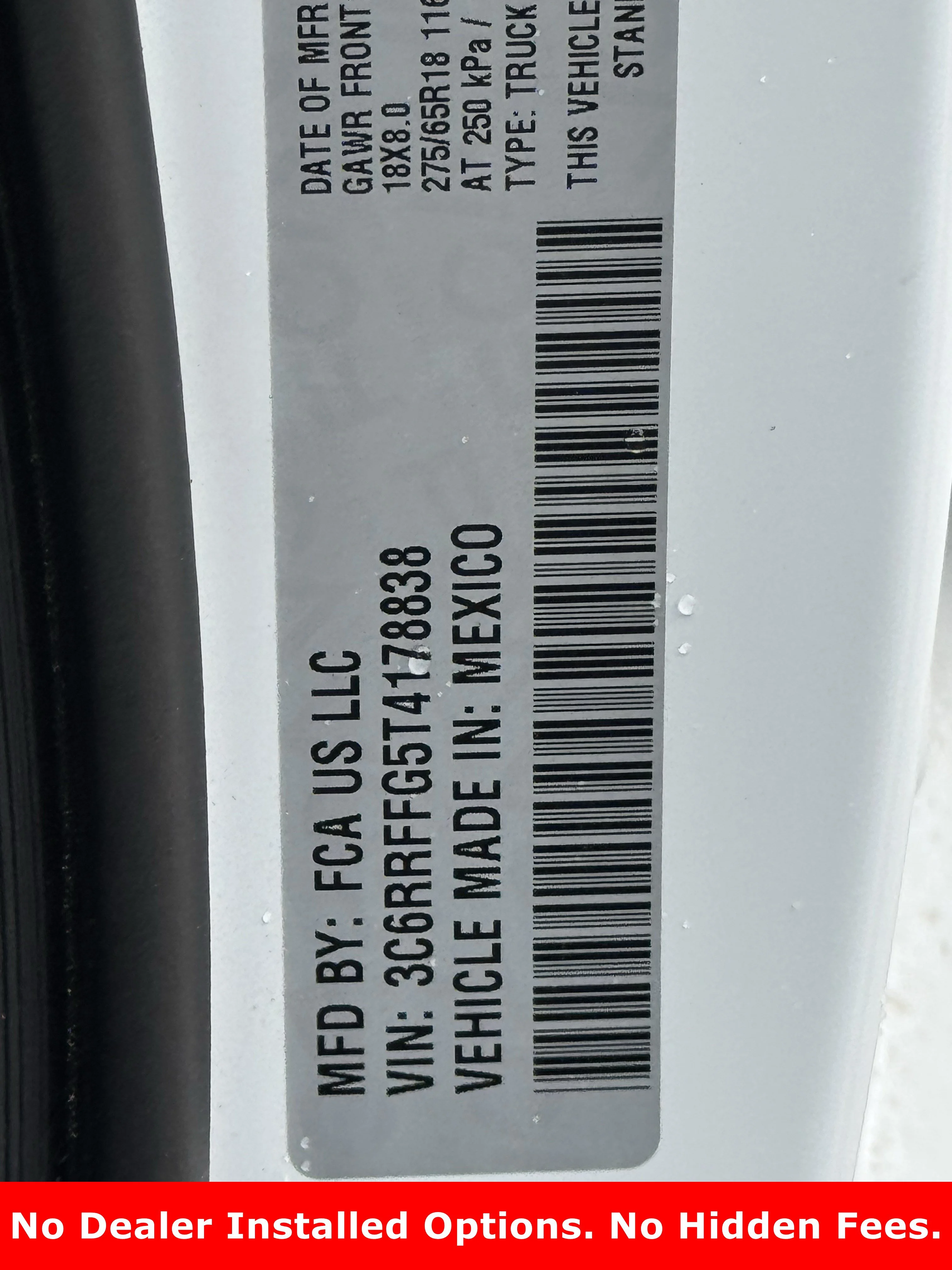 New 2026 Bright White Clearcoat Ram Lone Star image 21