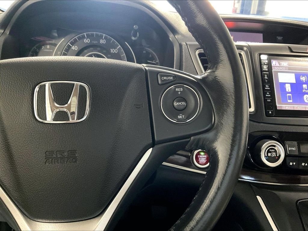 Used 2015 Blue Honda EX-L image 24