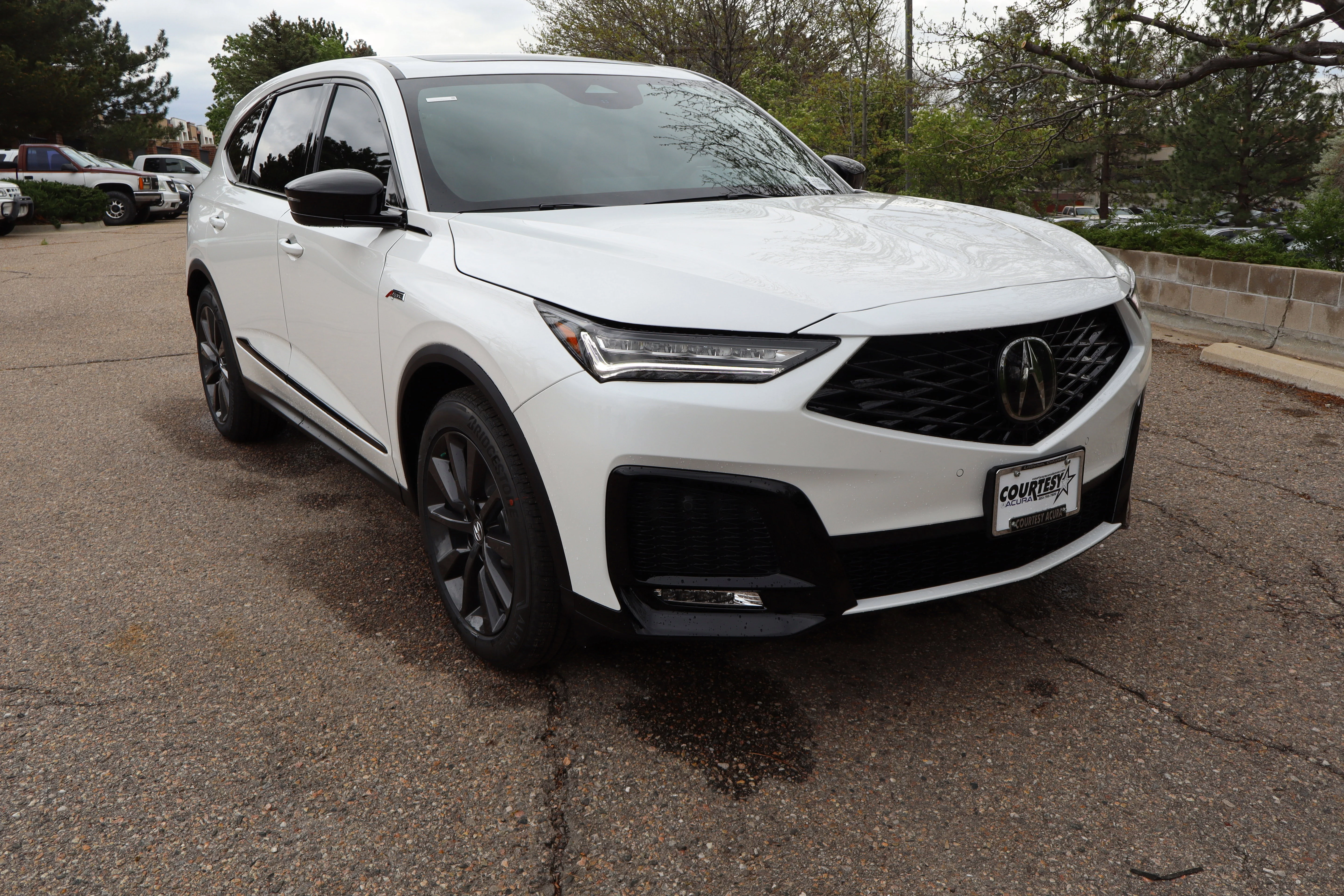 New 2026 Platinum White Pearl Acura w/A-Spec Package image 8