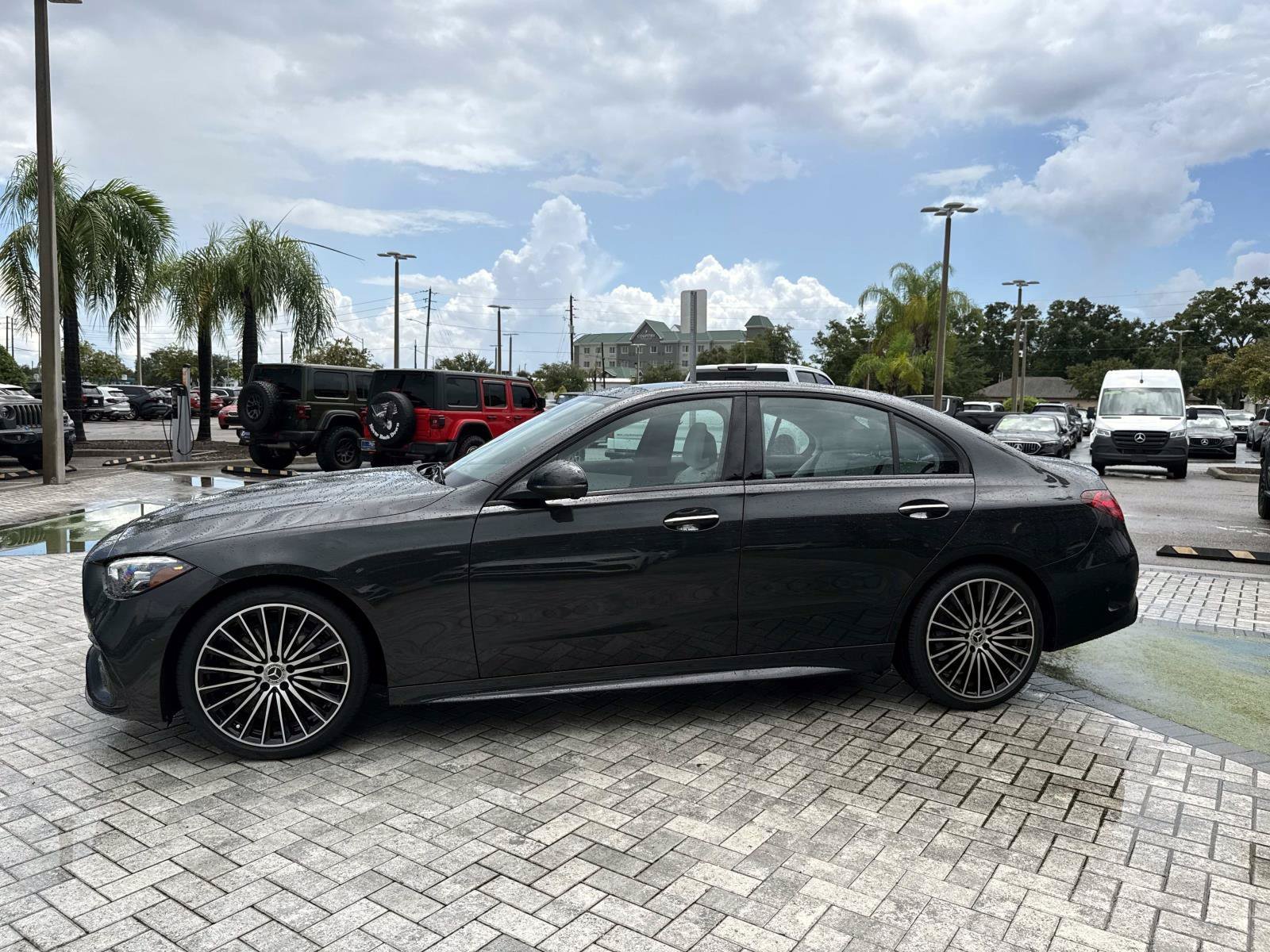 New 2026 Gray Metallic Mercedes-Benz C 300 4MATIC® Sedan image 3