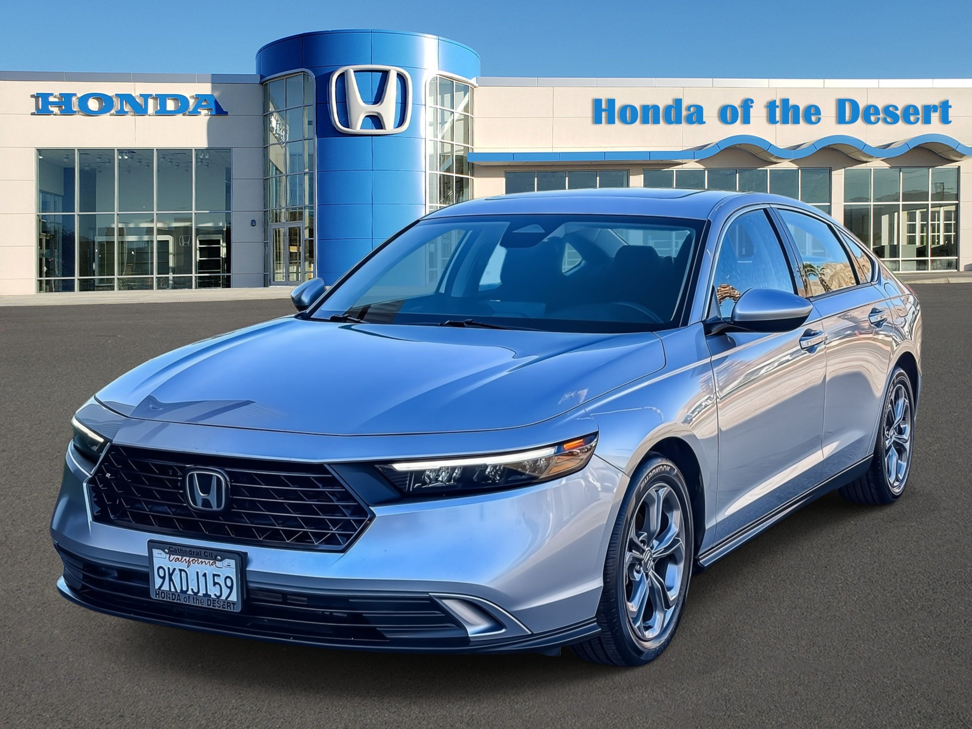 Used 2024 Solar Silver Metallic Honda EX image 3