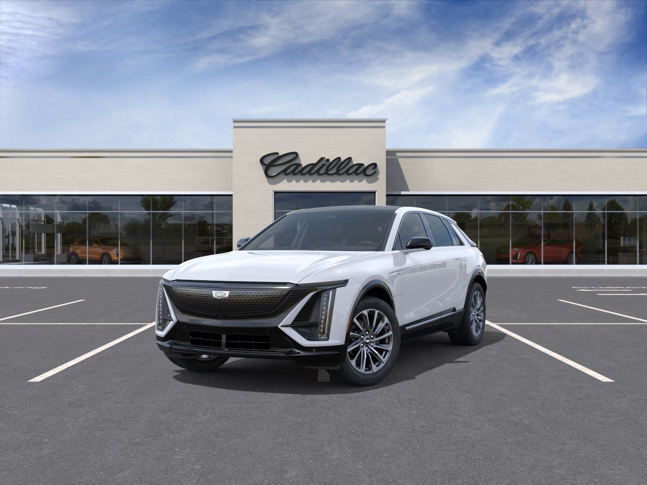 New 2027 Vibrant White Tricoat Cadillac Sport image 8
