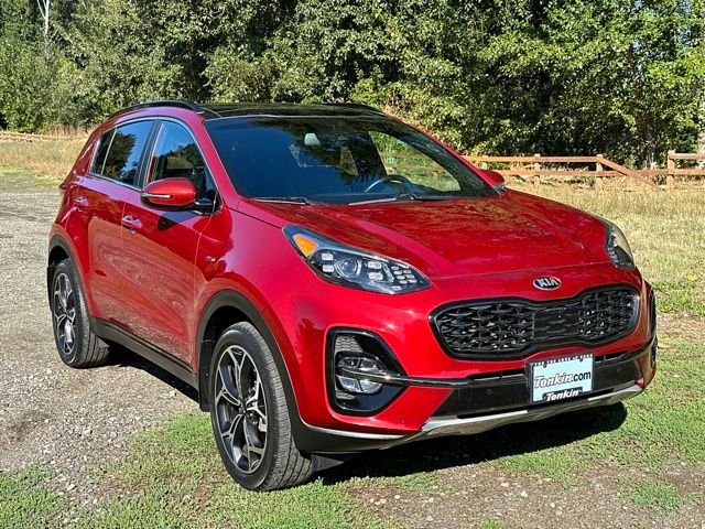 Used 2021 Hyper Red Kia SX image 2