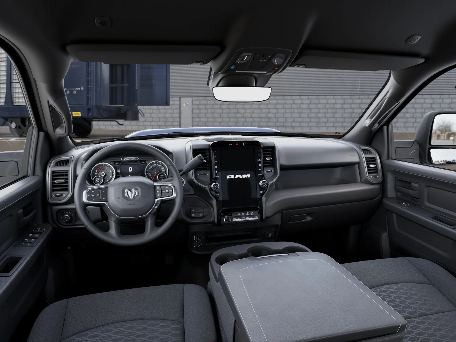 New 2026 Forged Blue Metallic Exterior Paint RAM Tradesman image 8