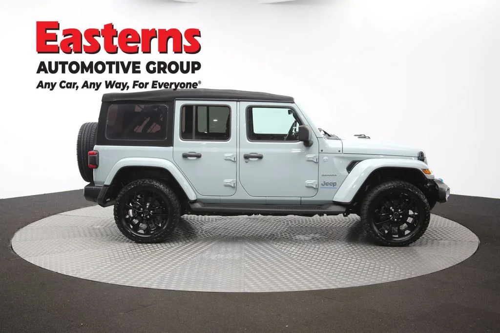 Used 2024 Gray Jeep Sahara 4xe image 45