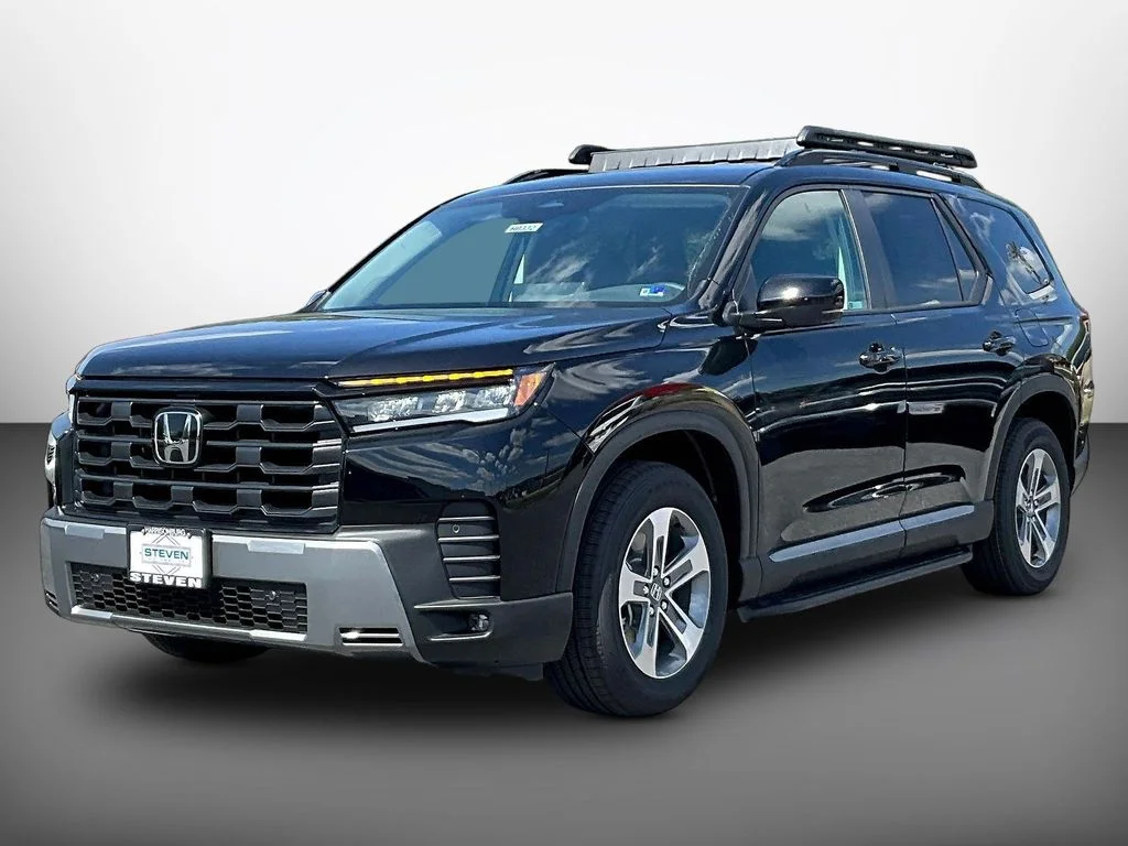 New 2026 Crystal Black Pearl Honda AWD EX-L image 3