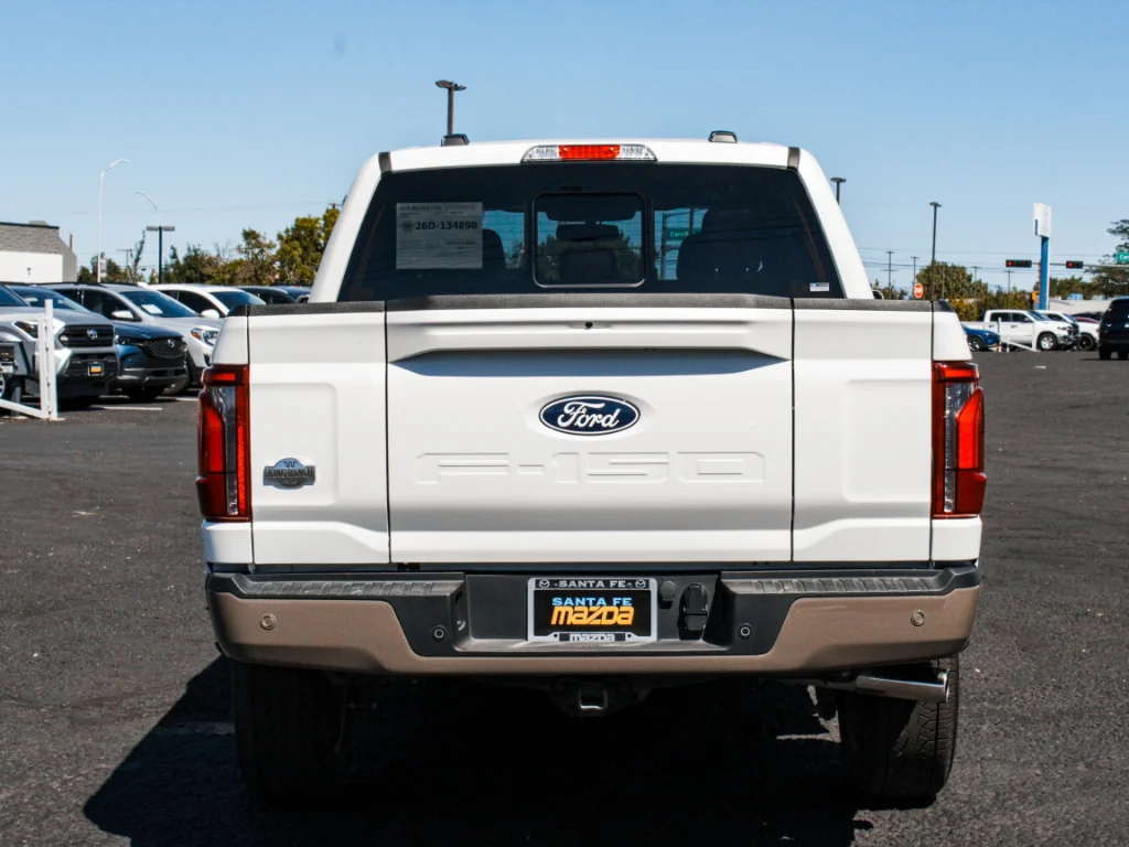 Used 2025 Star White Metallic Tri-Coat Ford King Ranch image 6