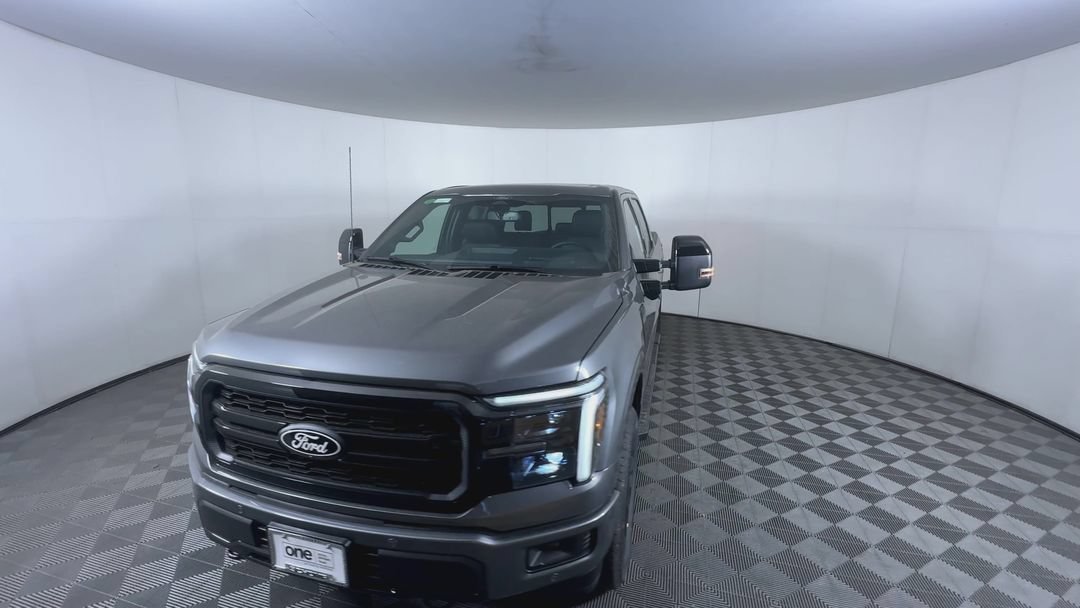 New 2026 Carbonized Gray Metallic Ford Lariat image 3