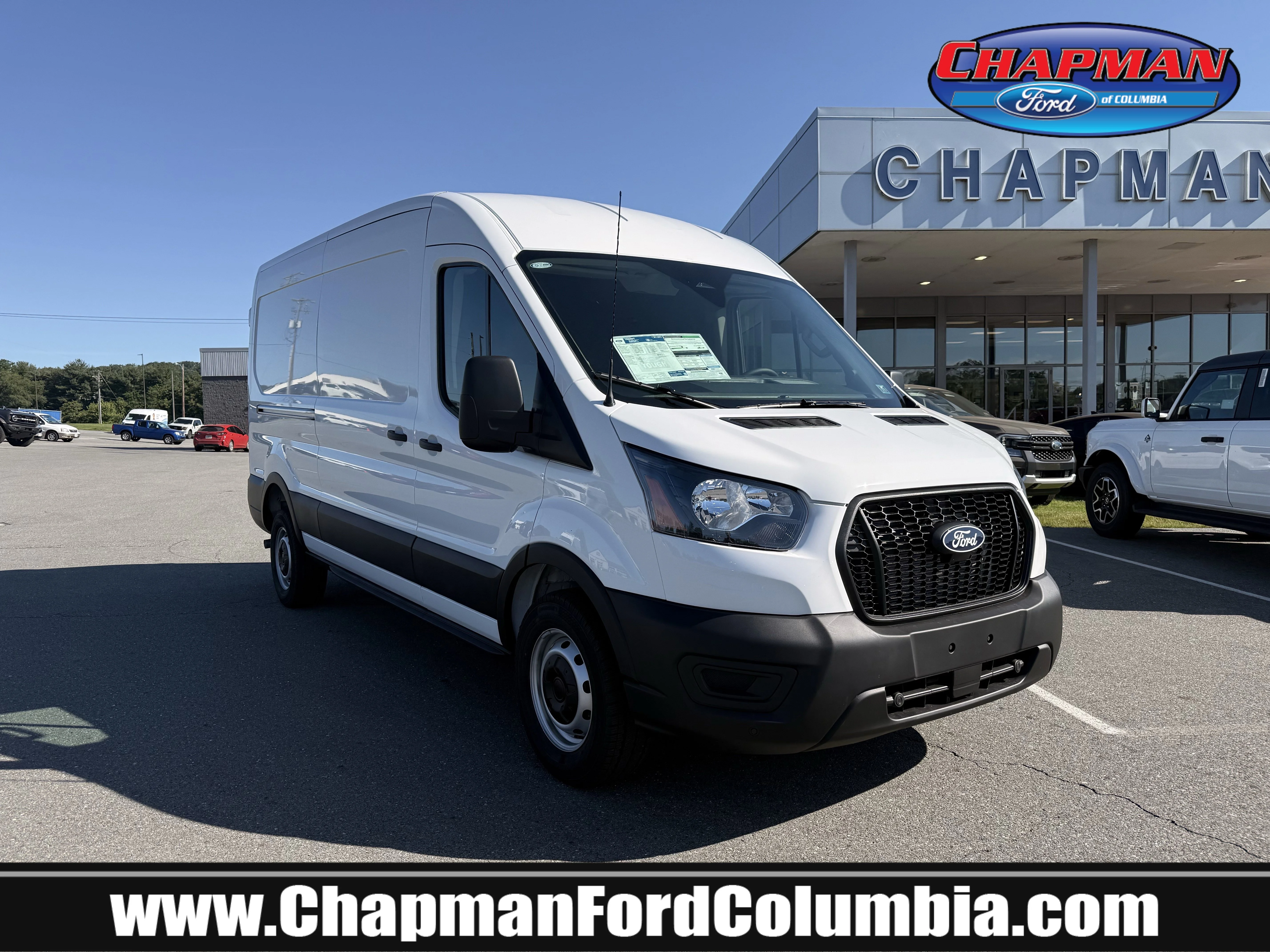 New 2026 Oxford White Ford Cargo Van image 1