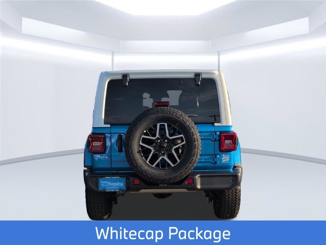 New 2027 Hydro Blue Pearlcoat Jeep Sahara image 5
