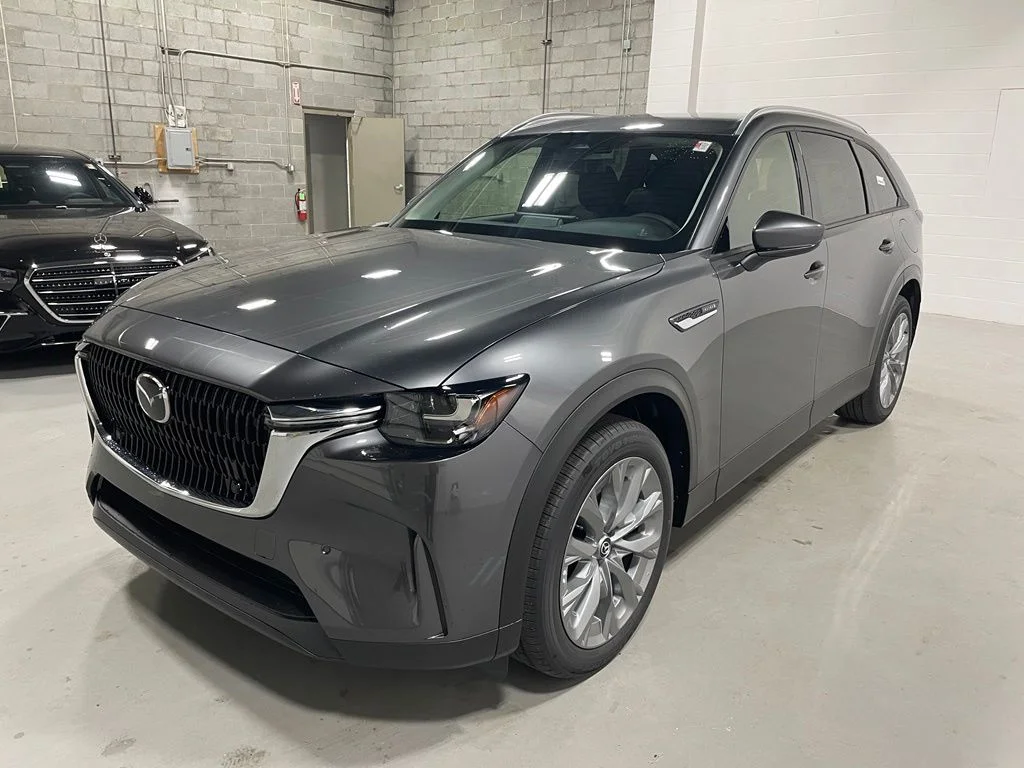 New 2026 Machine Gray Metallic Mazda 3.3 Turbo Preferred AWD image 1