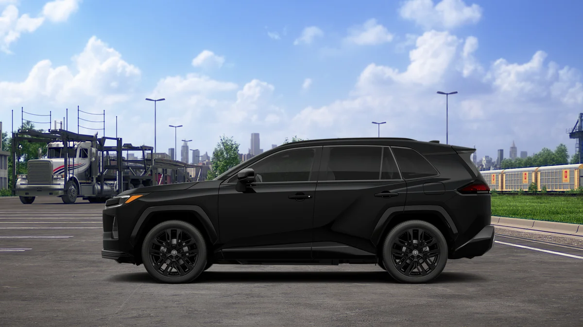 New 2026 Midnight Black Metallic Toyota XSE image 4