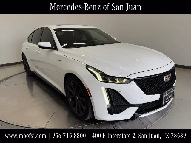 Used 2023 Summit White Cadillac V-Series image 1
