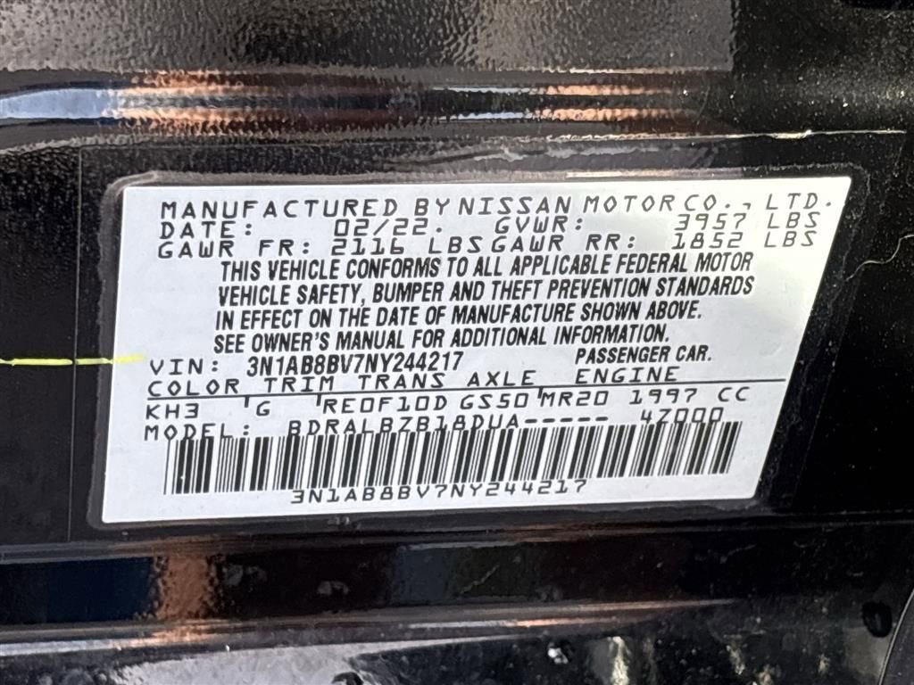 2022 Nissan Sentra S - Photo 21