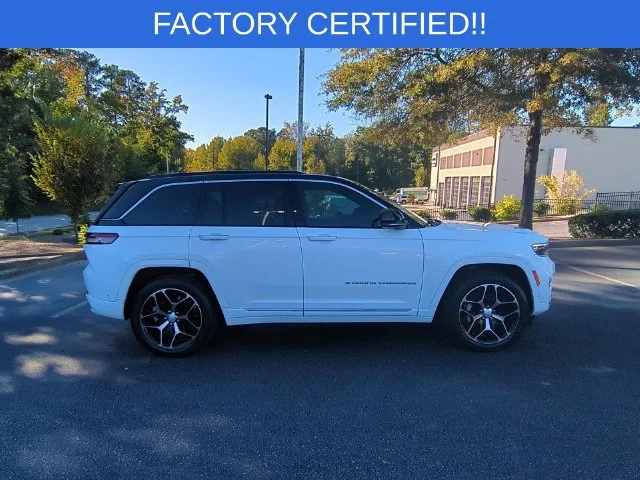 Used 2024 White Jeep Summit Reserve image 6