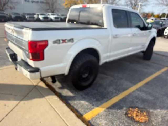 Used 2018 White Ford Platinum image 2