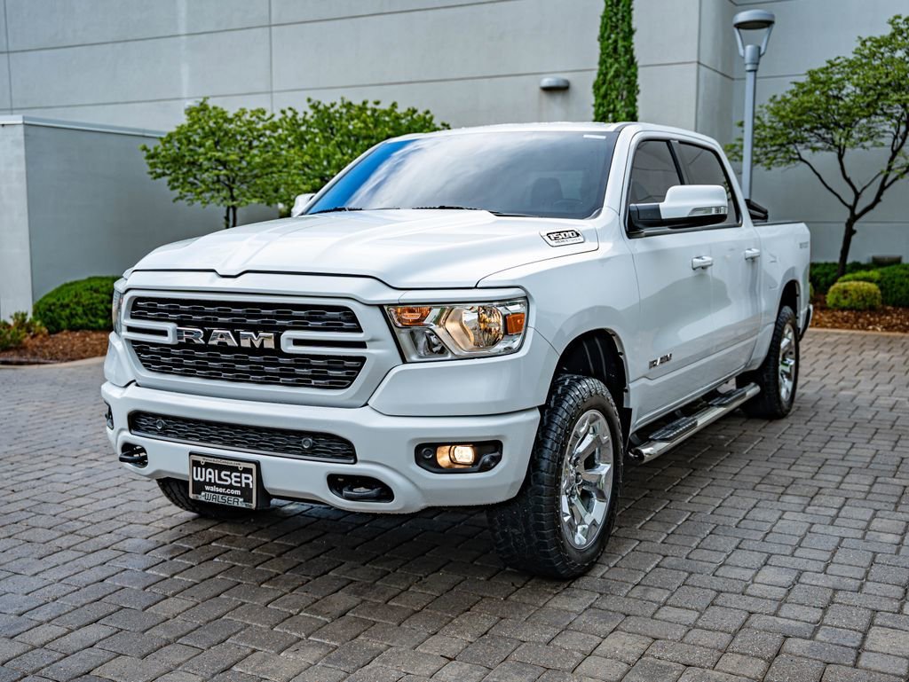 Used 2022 Bright White Clearcoat Ram Big Horn/Lone Star image 1