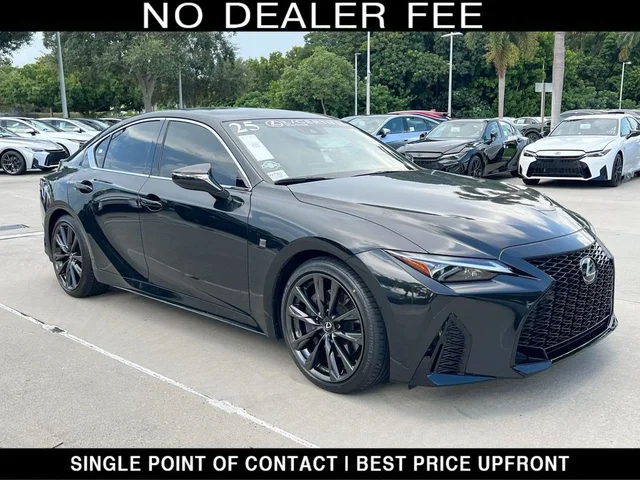 2025 Lexus IS 350 F SPORT Design