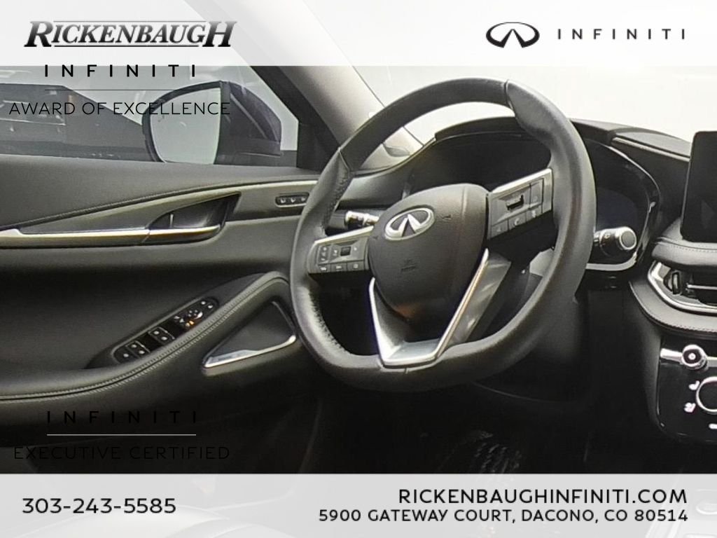 Certified Used 2023 Black INFINITI LUXE image 20