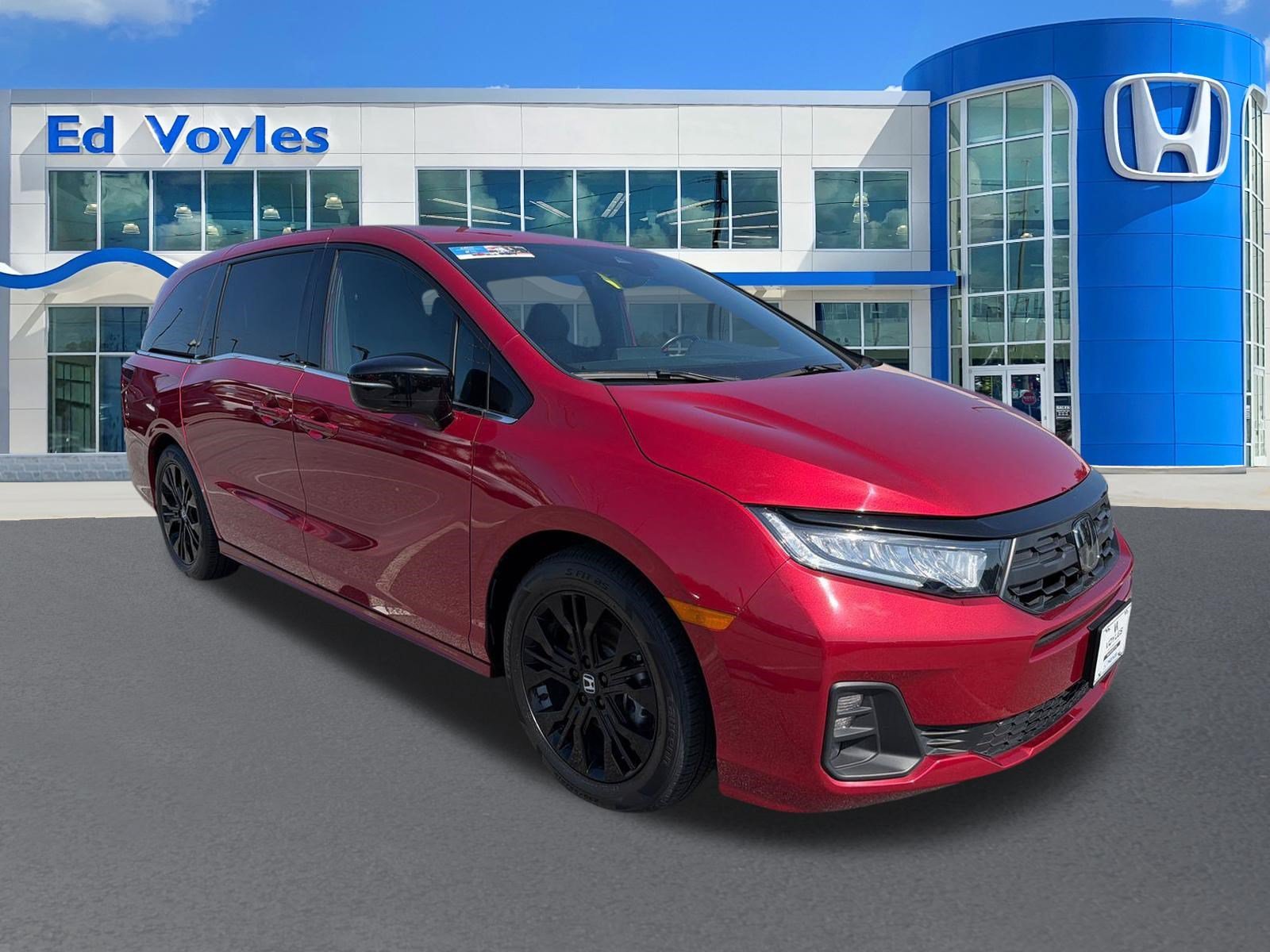 Certified Used 2025 Crystal Black Pearl Honda Sport-L image 1