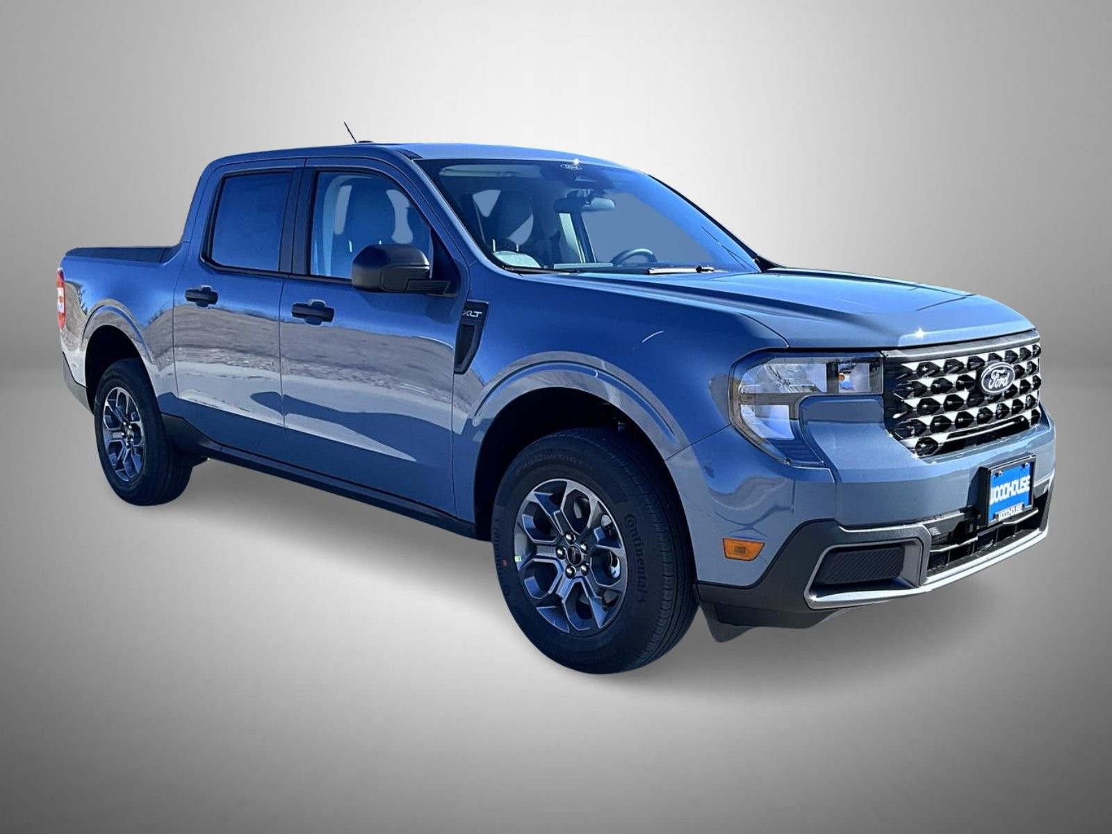 New 2026 Azure Gray Metallic Tri-Coat Ford XLT image 3