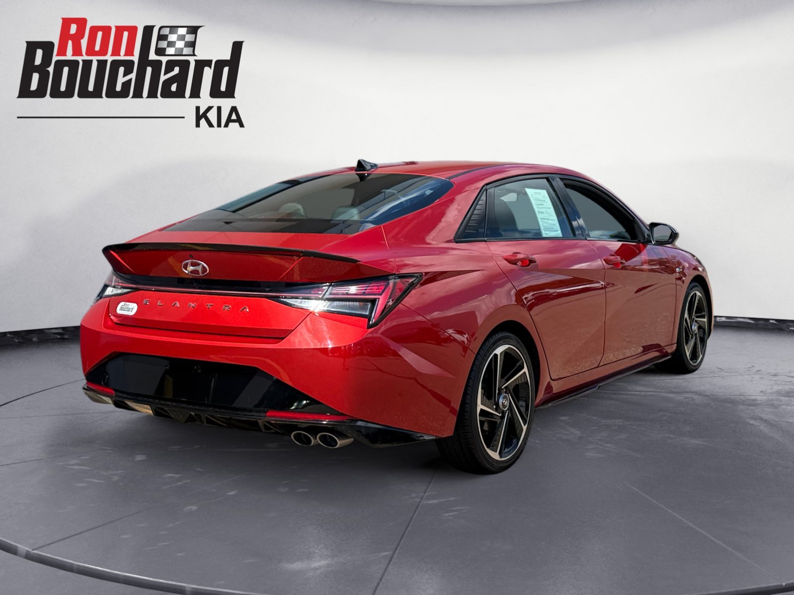 Used 2021 Lava Orange Hyundai N Line image 2