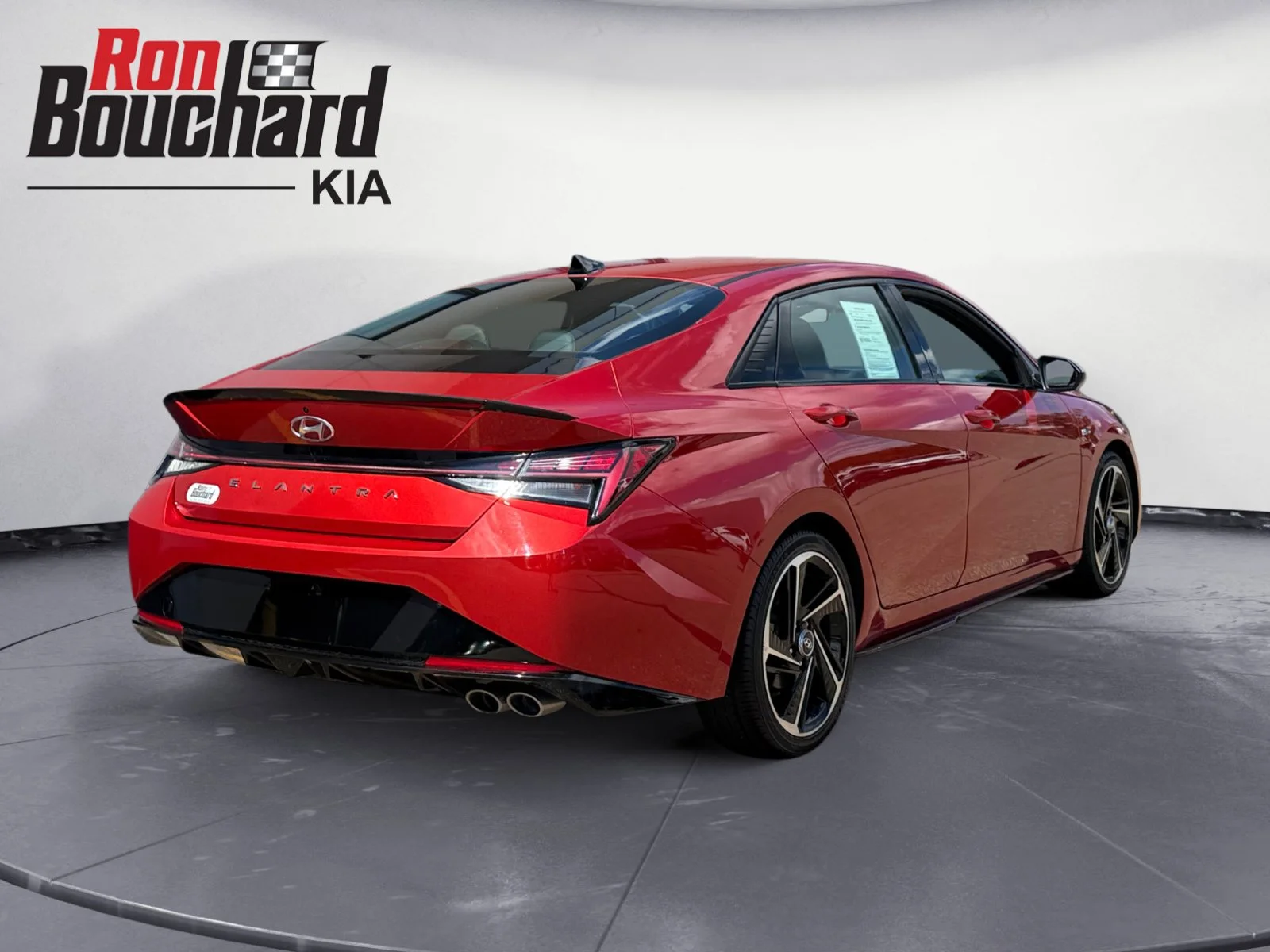 Used 2021 Lava Orange Hyundai N Line image 2