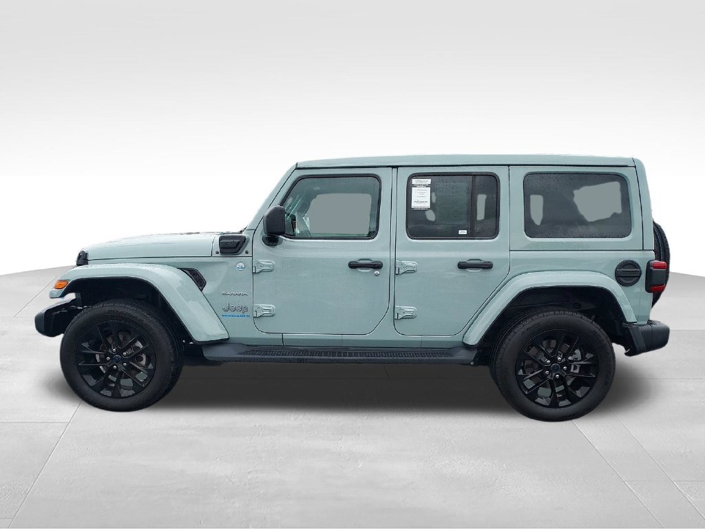 Used 2024 Gray Jeep Sahara 4xe image 2