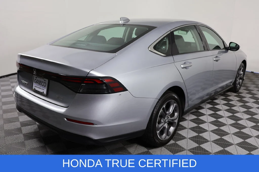 Certified Used 2024 Solar Silver Metallic Honda EX image 8