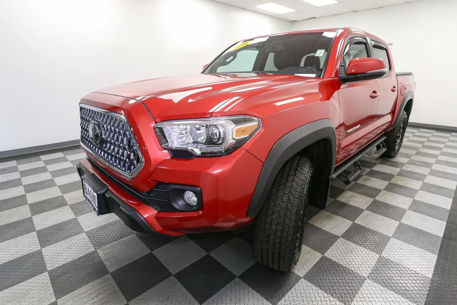 Used 2019 Barcelona Red Metallic Toyota TRD Off-Road image 4