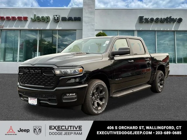 New 2026 Diamond Black Crystal Pearlcoat RAM Express image 1