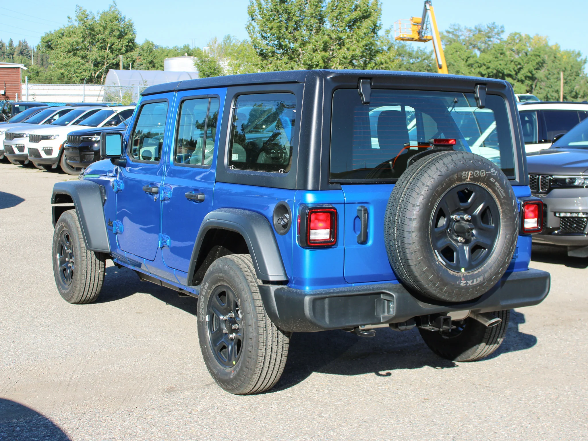 Used 2025 Blue Jeep Sport* 4 Door 4x4 image 3