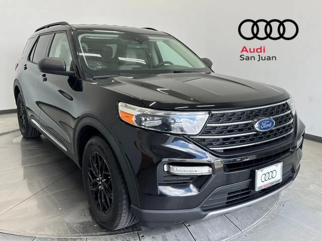 Used 2022 Black Ford XLT image 1