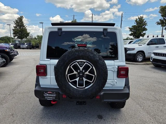 New 2026 Bright White Clear-Coat Exterior Paint Jeep Rubicon image 13