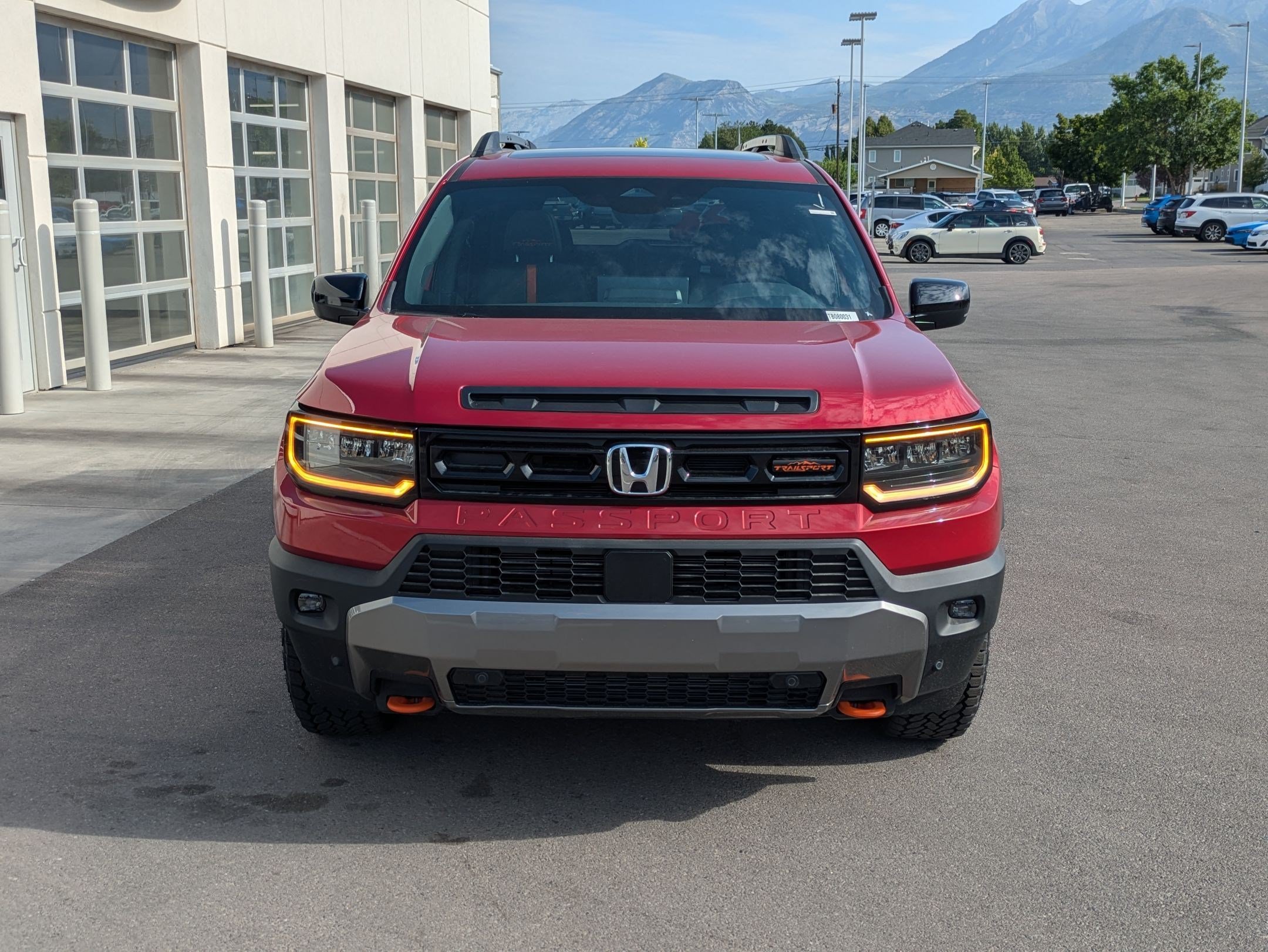 New 2026 Radiant Red Metallic II Honda TrailSport image 9