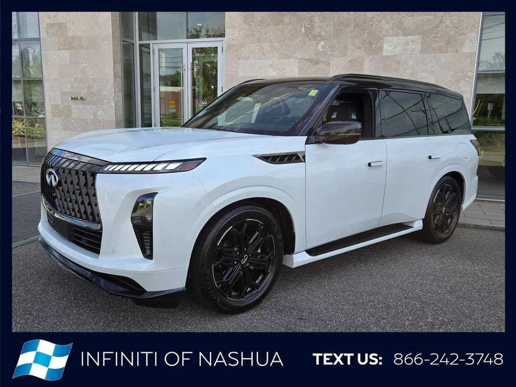 New 2027 2T RADIANT WHIT INFINITI Sport 4WD image 2