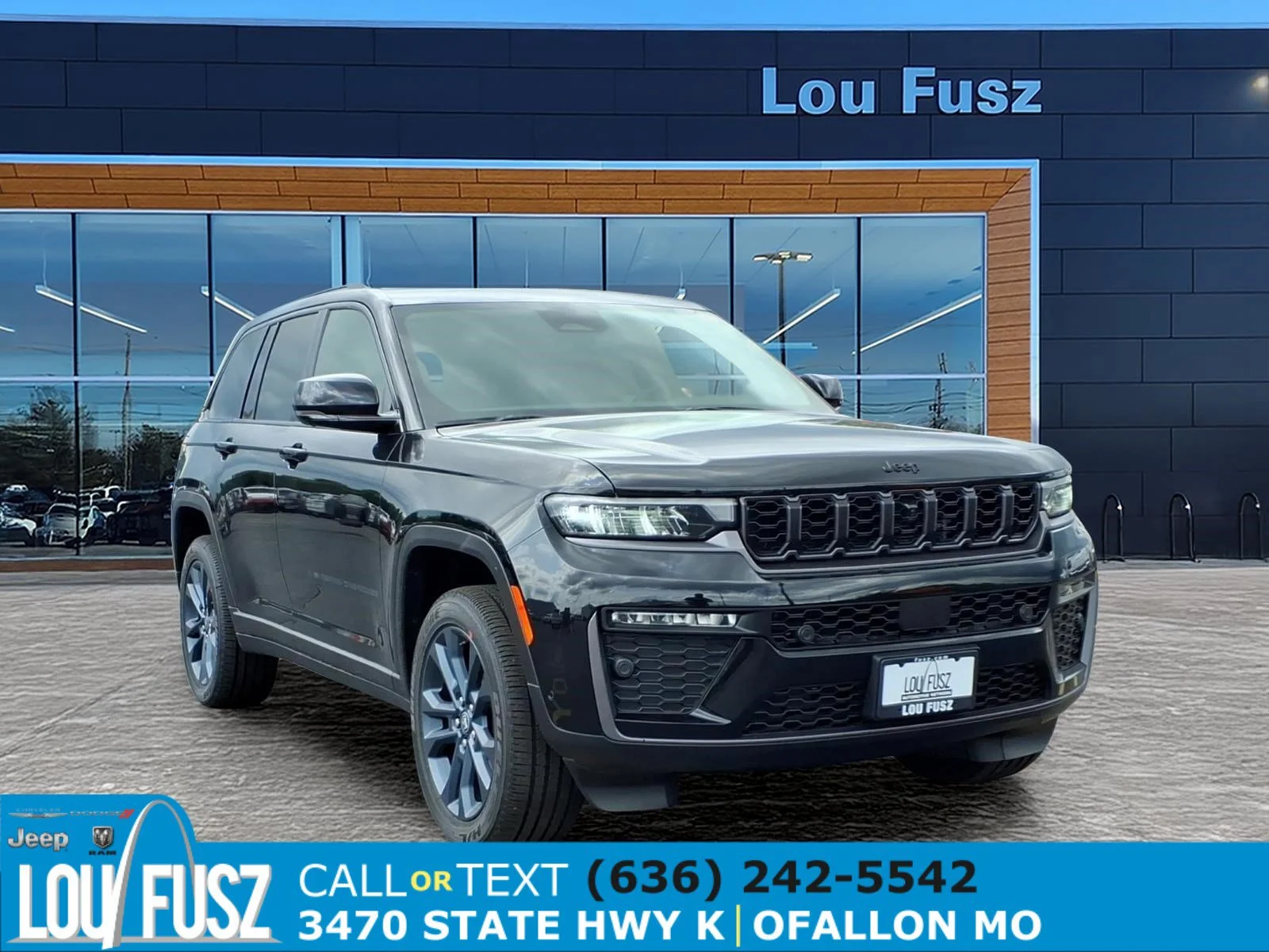 New 2026 Diamond Black Crystal Pearlcoat Jeep  image 1