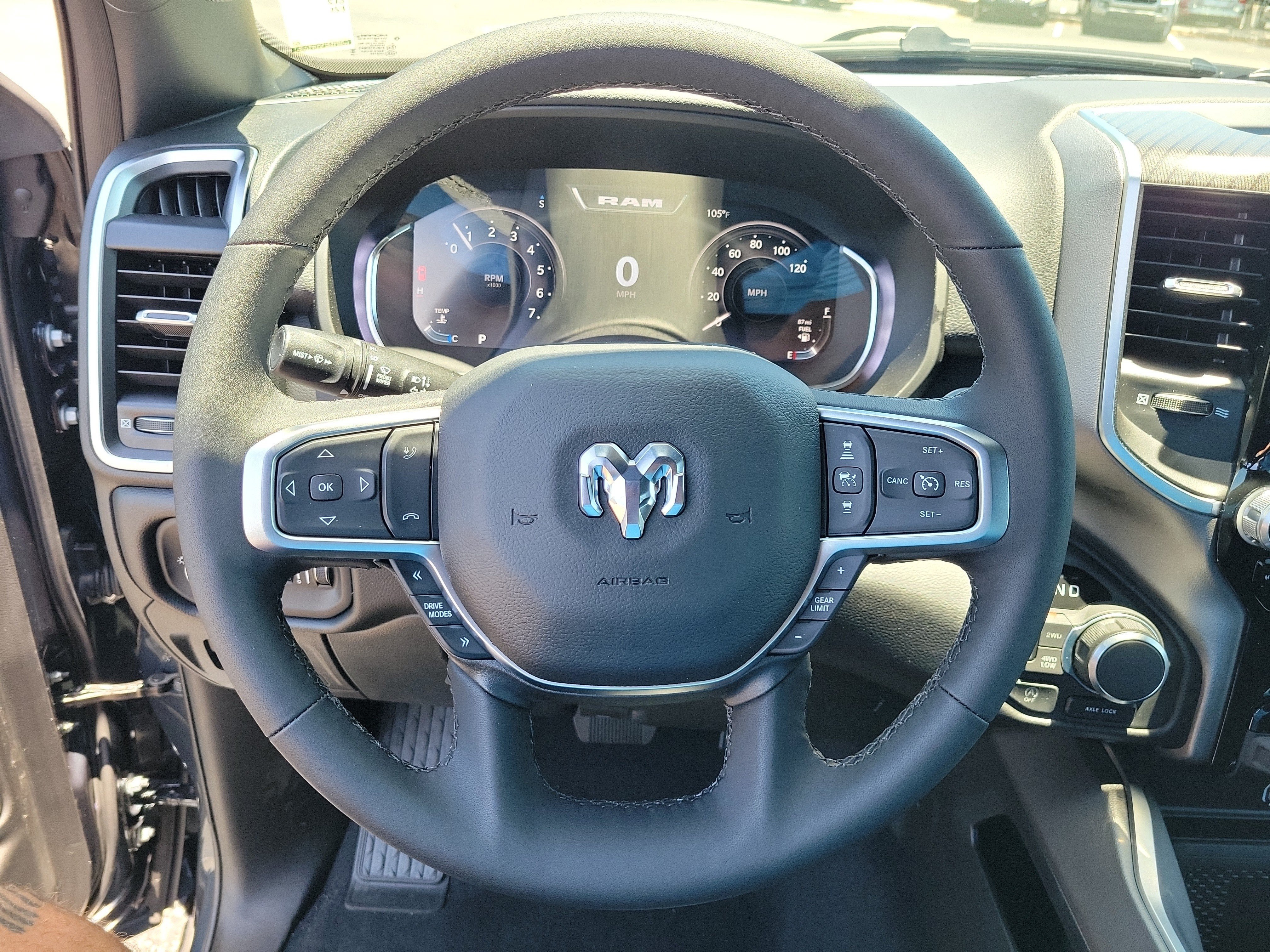 New 2026 Forged Blue Metallic Exterior Paint RAM Big Horn image 18